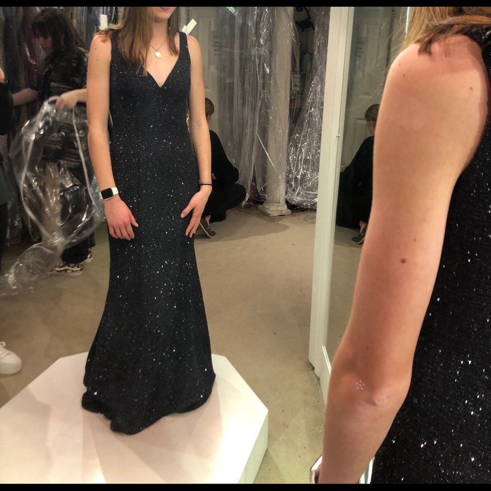 Jovani Prom 59924 Atlantic Honor Steel Dress